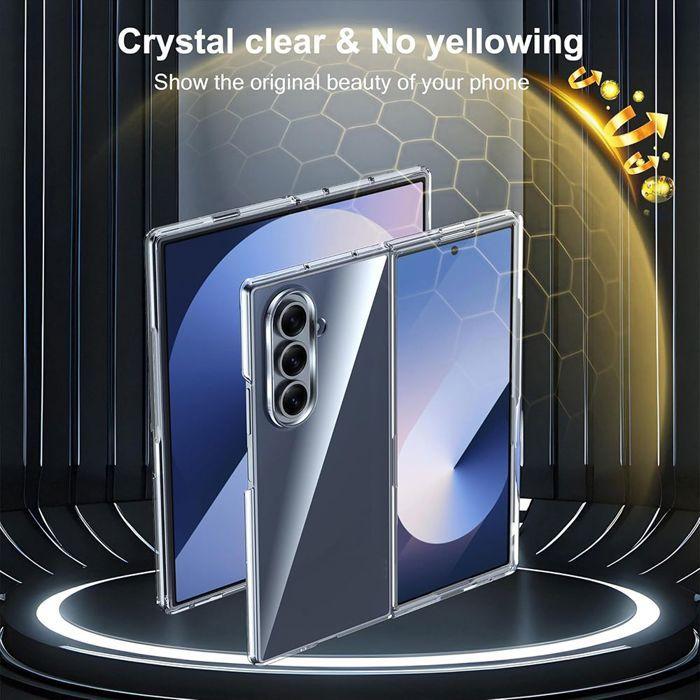 Coque pour Samsung Galaxy Z Fold 8 Ultra, Protection Antichoc Anti-Rayures Rigide Transparente