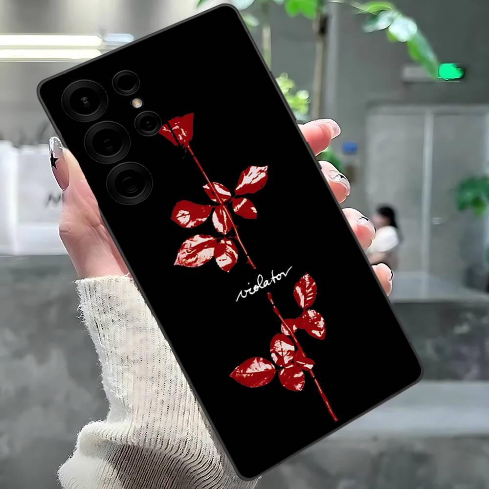 Чехол для телефона Rock Band D-Depeche Mode для Samsung S 24 Fe 25 Ultra Plus 20 Lite 21 30 22 23 24 22 Ultra 5G Fundas