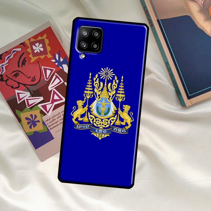 Чехол Флаг Камбоджи для Samsung Galaxy A52 A32 A12 A33 A06 A16 A26 A36 A56 A15 A53 A13 A34 A54 A14 A35 A55