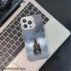 Moslem and kaaba Phone Case For iPhone 17,16,15,14,13,12,11,Pro,XS,Max,Plus,Mini,SE4,E White Matte Shockproof Cover