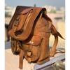 Handmade Leather Backpack Vintage Brown Backpack Women Backpack Laptop Backpack