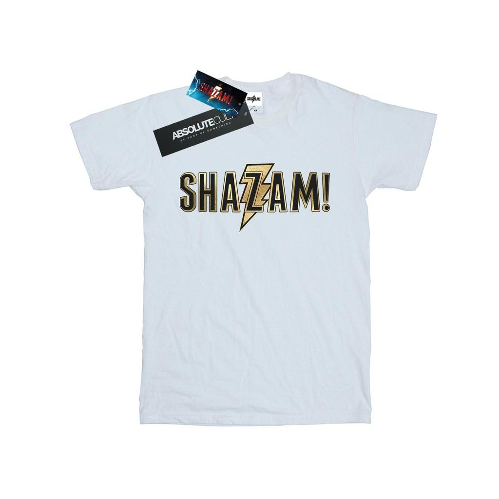 DC Comics Boys Shazam Text Logo T-Shirt
