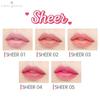 Cute Press Heart ID Sheer Lipstick № 01-.05 - Тайский косметический макияж
