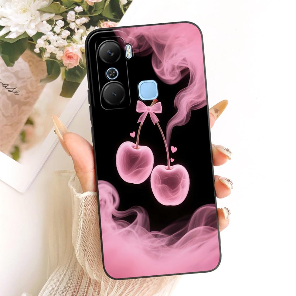 Чехол для телефона Infinix X668C Чехол для Infinix Hot 12 Pro Силиконовый Милый Кот Модный Забавный Расписной Корпус Для Inifnix Hot 12 Pro