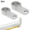 2pcs Closet Brackets 48.3x19.5x11.5mm For Round Barrels