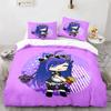 3D Printed Anime Gacha Life Duvet Cover Set With Pillow Covers Polyester Teens Kids Bedding Set Full Queen King Size Bed Linen