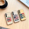 Чехол для телефона "Культура американского флага" для Samsung Galaxy A73, A72, A71, A70, A53, A52, A51, Другие Мягкий черный чехол