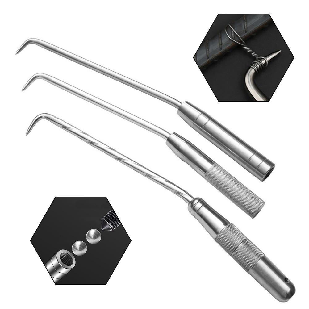1Pcs Rebar Hook Chrome Plated Hand Rebar Hook Iron Steel Bar