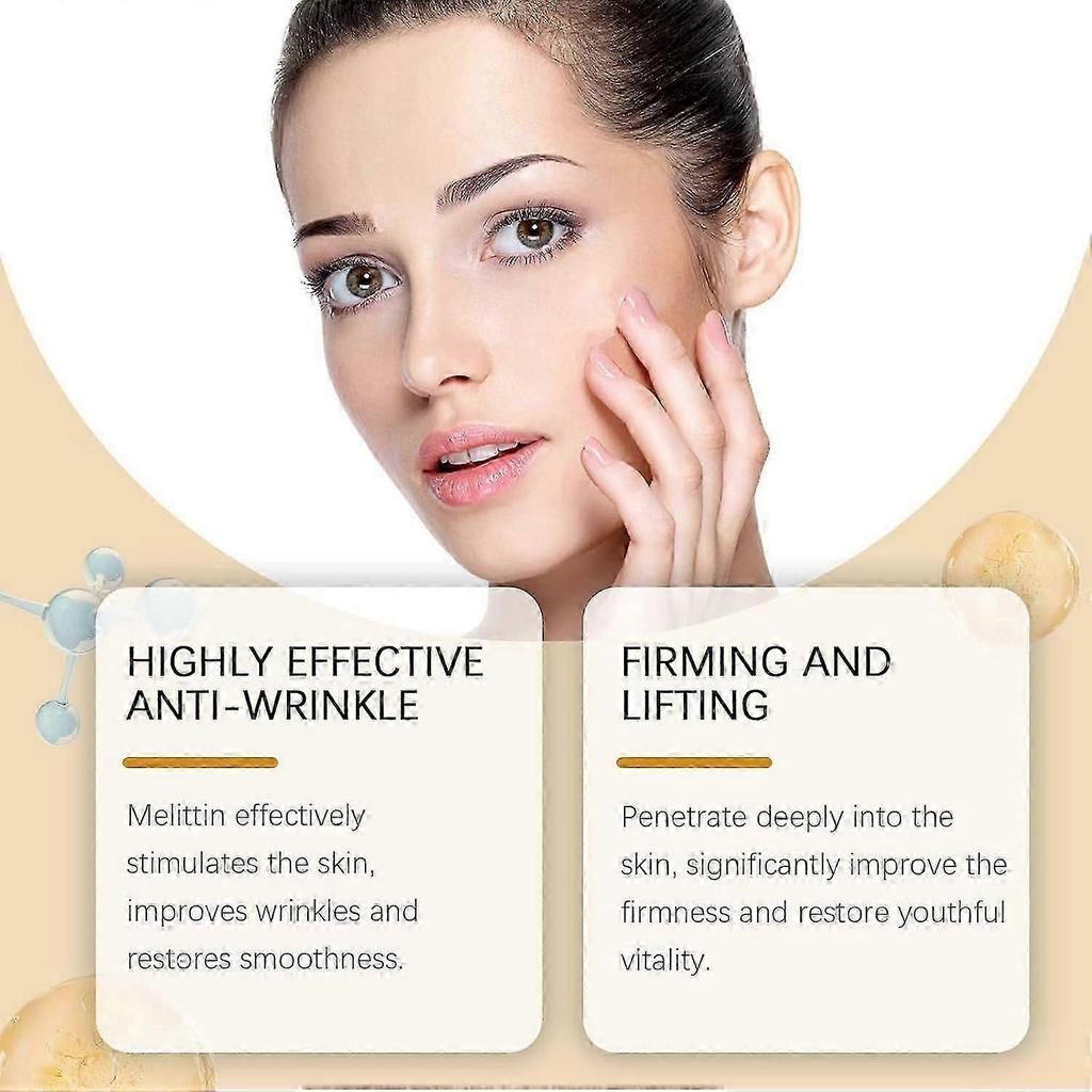 Bee Venom Cream - Anti-Aging Bee Venom Cream- Bee Venom Wrinkle Removal & Firming Cream, Moisturizing, Lifting & Recovery - Face Moisturizer for All S