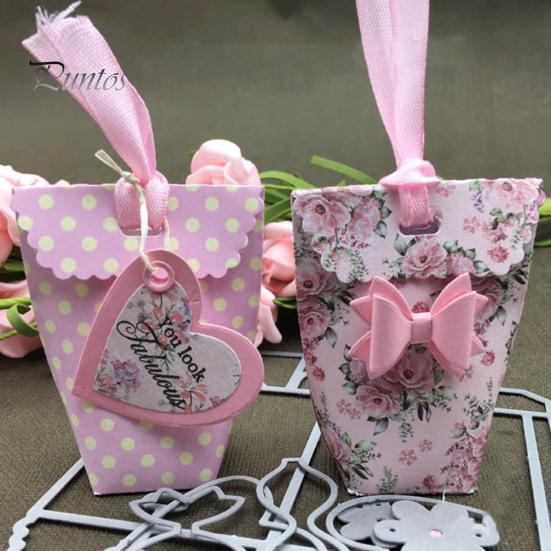 Подарочная коробка сердце лук металлический трафарет DIY скрапбук тиснение бумажные карты ремесло