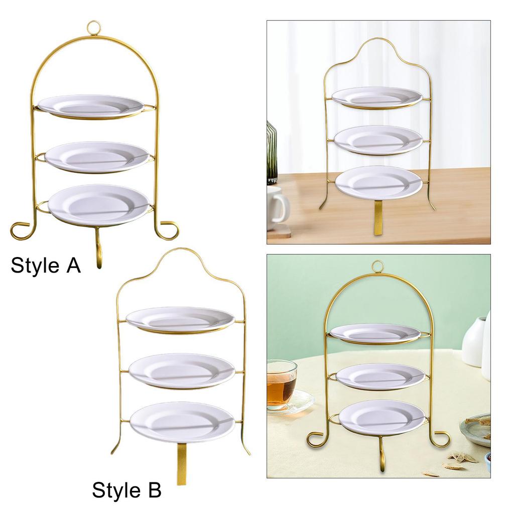 Desserts Cupcakes Stand Cookie Tray Rack Tiered Serving Platter Pastry Serving Tray for Candy Dessert Cakes Cookie Wedding