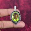 Кулон с лимонным топазом, Ювелирные изделия из драгоценных камней из стерлингового серебра 925 пробы, Кулон ручной работы, На День благодарения