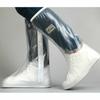 1 Pair of Non-slip Waterproof Overshoes Rain Shoe Covers for Clear Shoe Protection