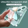 For iPhone 16 Max 15 Pro 14 13 12 Mini 11 XS XR X 8 7 Plus Case Ultra Thin Luxury Clear TPU Shockproof Transparent Phone Cover