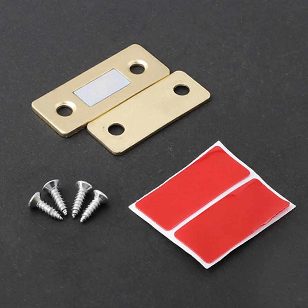 2 шт./комплект прочный дверной доводчик магнитный дверной фиксатор защелка дверной магнит мебельный шкаф винт/наклейка ультра тонкий