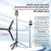 Portable Selfie Stick BT 5.2 Handheld RC Selfie Stick USB-C Rechargeable Mobile Phone Holder for Live Broadcas Take Photo Travel