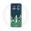 Case for Samsung Galaxy S7 Edge Squid Game Poster Characters Art