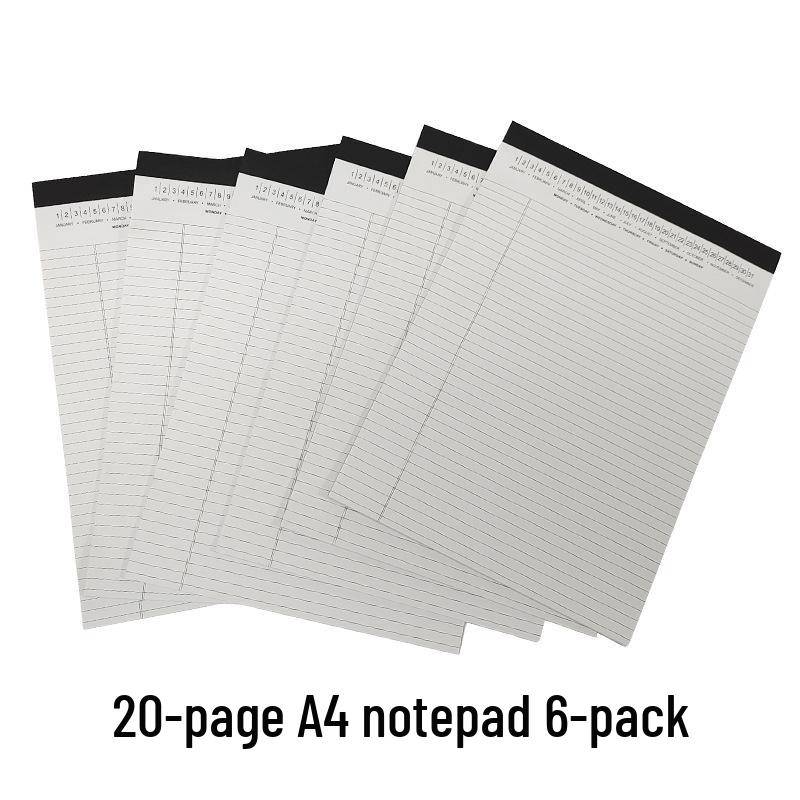 A4 PU Leather Business Folder with Calculator and Zipper