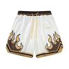 2024 Men's Retro Flame Basketball Shorts: Casual, Quick-Dry, All-Match Summer Style