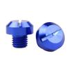 2 шт. антикоррозийные мотоциклетные CNC алюминиевые M8 заглушки для отверстий зеркала заднего вида винты держатель зеркала заднего вида