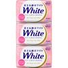 White Soap White Aromatic Rose Scent Bath Size 3 Pack 390G General Purpose Soap Please Lather Well Before Use. General Purpose Soap