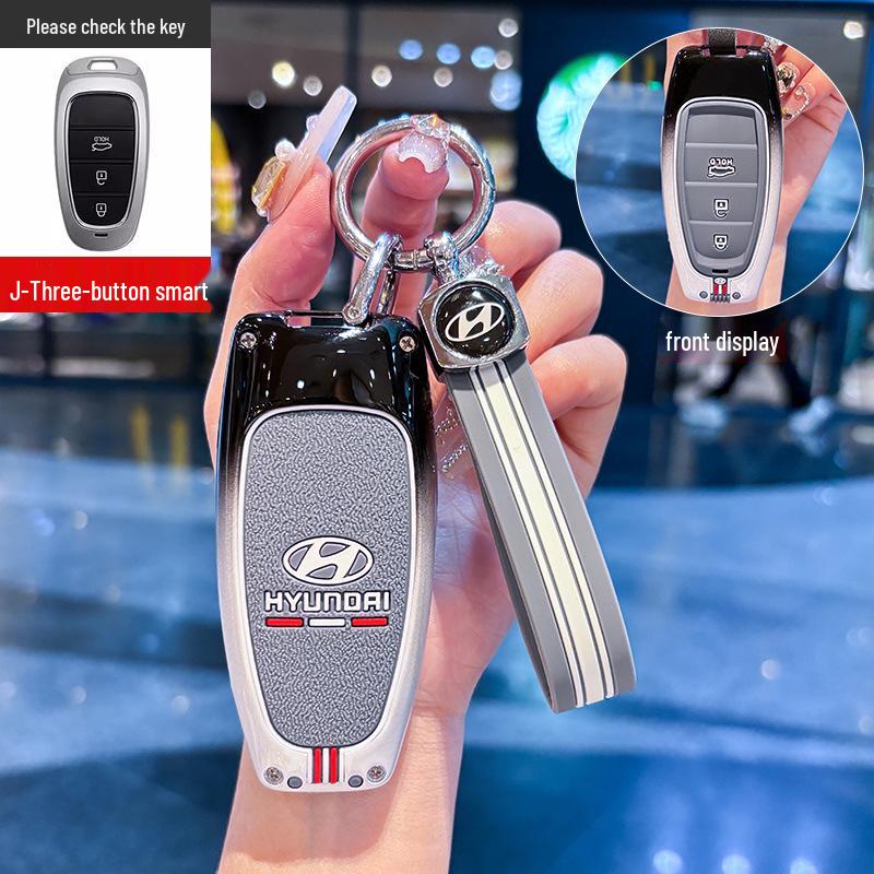 Чехол для ключа Tucson L 2023 для моделей Luxury и Elite (2021-2023 гг.)