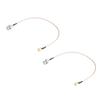 2Pcs 50 Ohm 30cm SMA Male To BNC Male RG316 Coax Coaxial Cable for Antenna Extension Adapter
