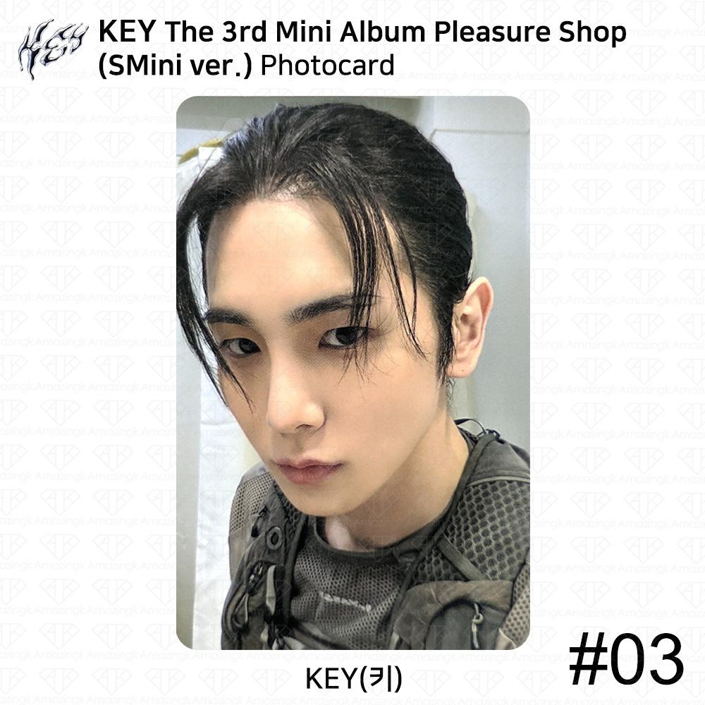 SHINee KEY 3-й мини-альбом Pleasure Shop Официальная фотокарточка SMini Glass Package