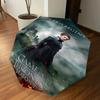 1pc game of thrones season 7 Folding umbrella automatic open/close, 8-Rib Durable Frame, Compact Folding Design, Ideal Birthday1107L
