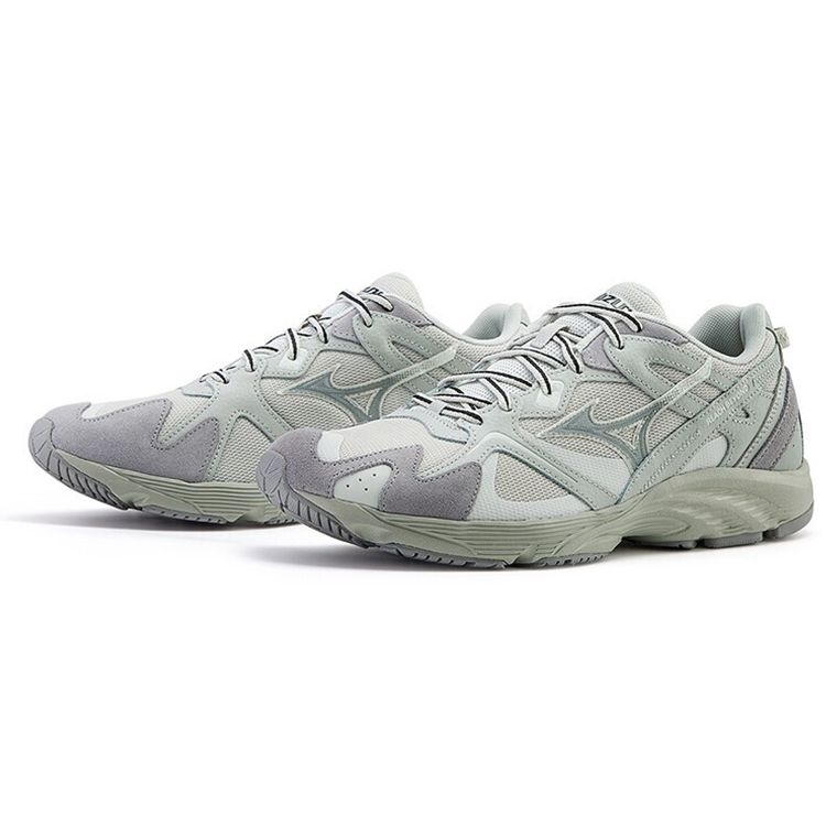 Mizuno LG 90s EC Unisex Low Top Breathable Running Shoes Grey D1GH212509