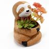 Sloth Flower Pot Ornaments Innovative Resin Succulent Pots Planter Desktop Ornaments