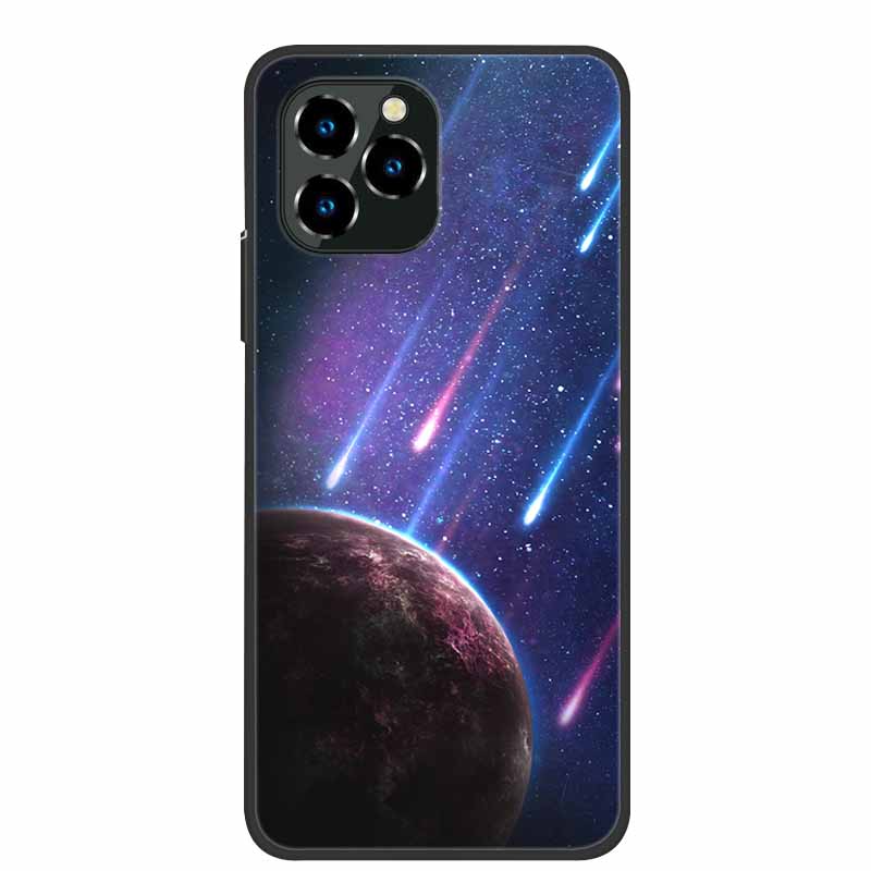 Phone Case For Oukitel C21 Pro Christmas Silicone TPU Soft Cover For Oukitel C21 Pro Coque Protector Bumper OukitelC21 Elk Funda
