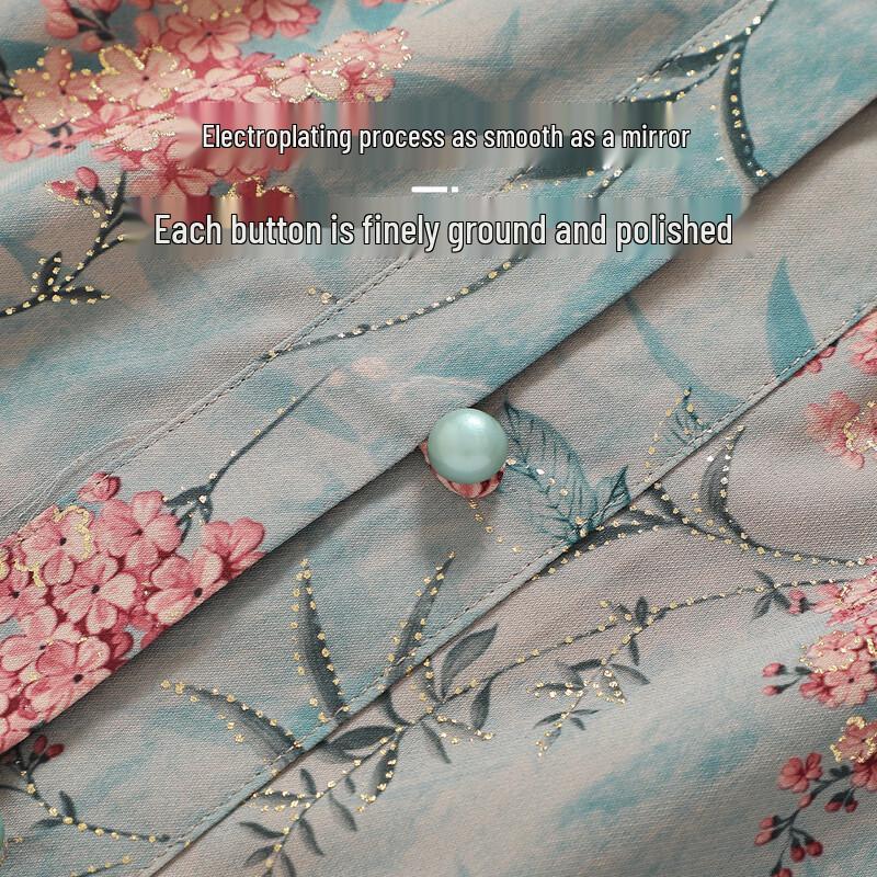 Повседневная рубашка для пожилых женщин с рукавом 3/4