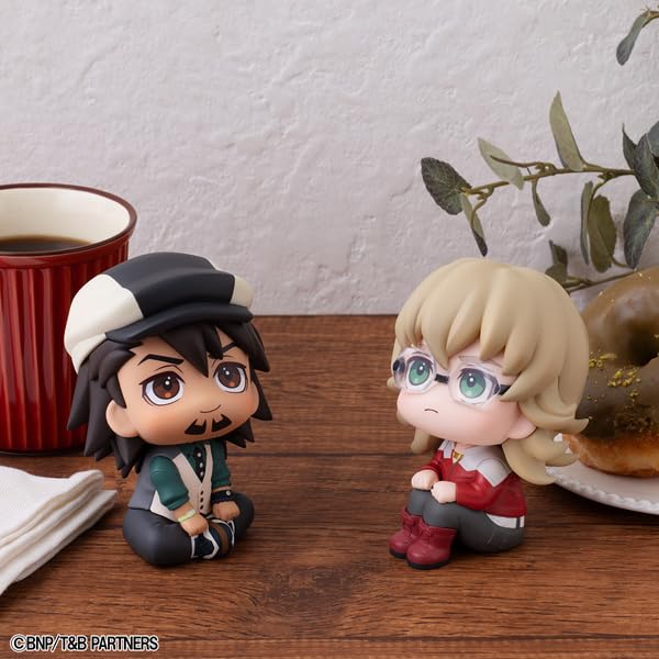 MegaHouse Look Up TIGER BUNNY Barnaby Brooks 110mm PVC Resin Painted Movable Figure & Jr. Approx.