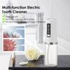 Oral Irrigator USB Rechargeable Dental Water Flosser 4 Nozzles Water Jet 230ML Water Tank 3 Modes Waterproof Dental Health