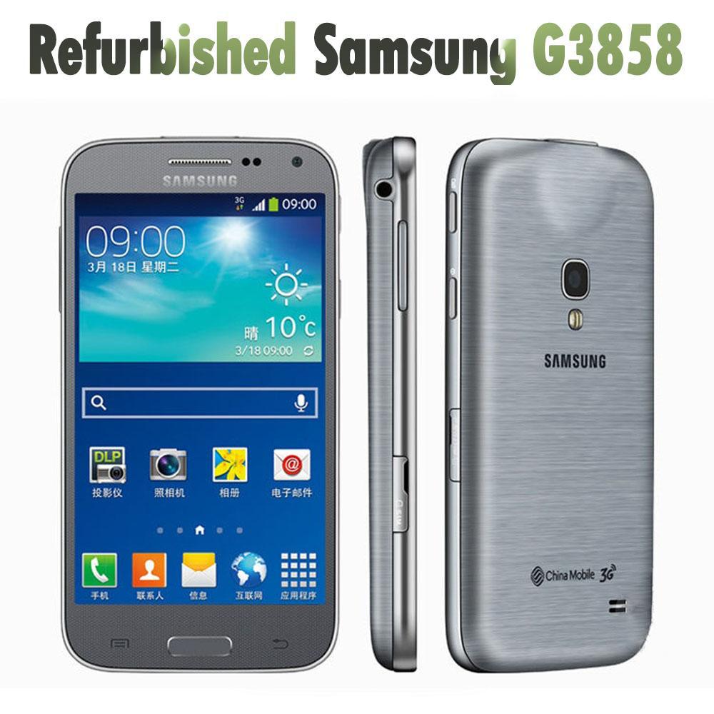 Восстановленный мобильный телефон Samsung Galaxy Beam2 G3858 с 1 SIM