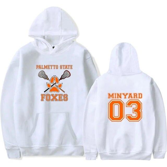 All for the Game Palmetto State Foxes Andrew Minyard Hoodies Unisex Harajuku Korea Unisex Pullover Graphic Unisex