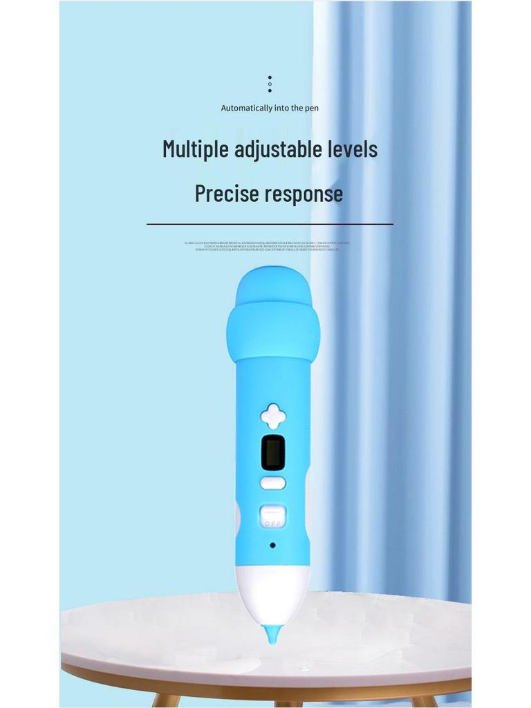 Беспроводная 3D-ручка для печати с дисплеем - Низкотемпературная, безопасная для детей, идеально подходит для ручной росписи и креативных подарков