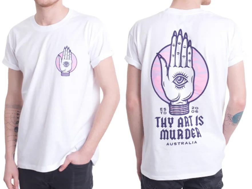 Thy Art Is Murder Heavy Unisextal TShirt Unisex Women 100 Cotton Plus Size ONeck Vintage Printed Streetwear Oversized Unisex Tees