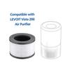 1/2 шт. для LEVOIT Vista 200 фильтр для очистки воздуха 3-в-1 3-ступенчатая система фильтрации может формовать споры и перхоть домашних животных