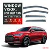 DOOR VISOR Window Weather Guard for BYD Tan EV 2015-2024 Ventvisor Bright Strip Wind Deflectors Visors Rain Guard Accessories