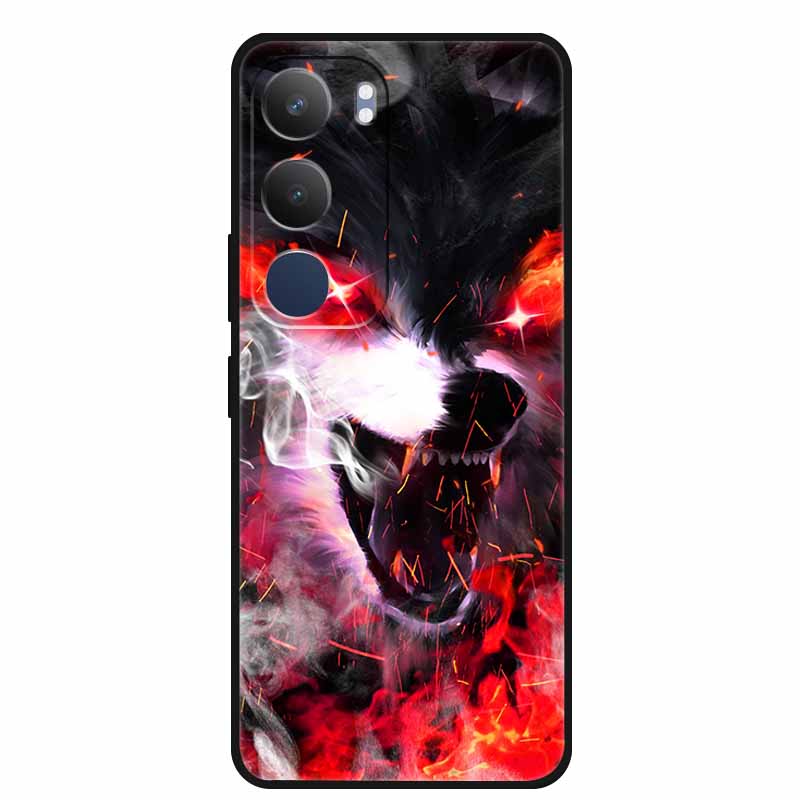 For Vivo Y29 5G Case Cool Game Console Painted Soft Silicone Back Cover for Vivo Y 29 5G TPU Protective Bumper Coque Vivo Y29 5G