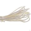 2шт 5 метров восковой шнур для бусин браслета и ожерелья - бежевый,