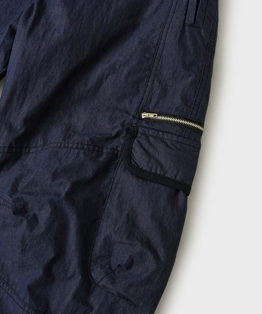 HOOVES Wide Straight Cargo Pants [Navy]