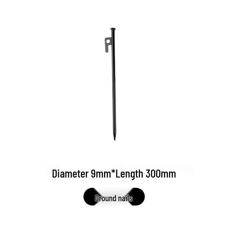 Windproof Camping Tent Peg and Rope Set