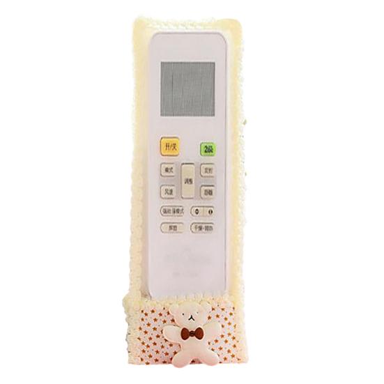 Милый кружевной медведь, пылезащитный чехол для пульта дистанционного управления для телевизора, кондиционера, протектор