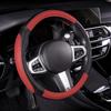 Sport Leather Steering Wheel Cover 37-39cm Universal Breathable for Car Truck SUV Van, Anti Slip Odorless Car