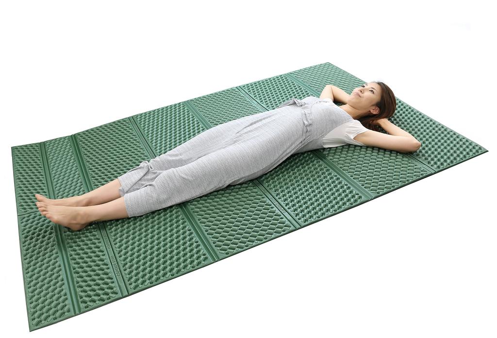 CAPTAIN STAG Коврик из вспененного ЭВА, двойной, 140 x 217 см, UB-3001