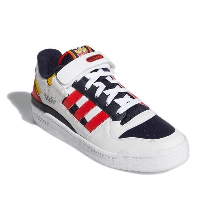 adidas Forum Low Legend Ink Red Кроссовки унисекс White Cloud-White GZ9112