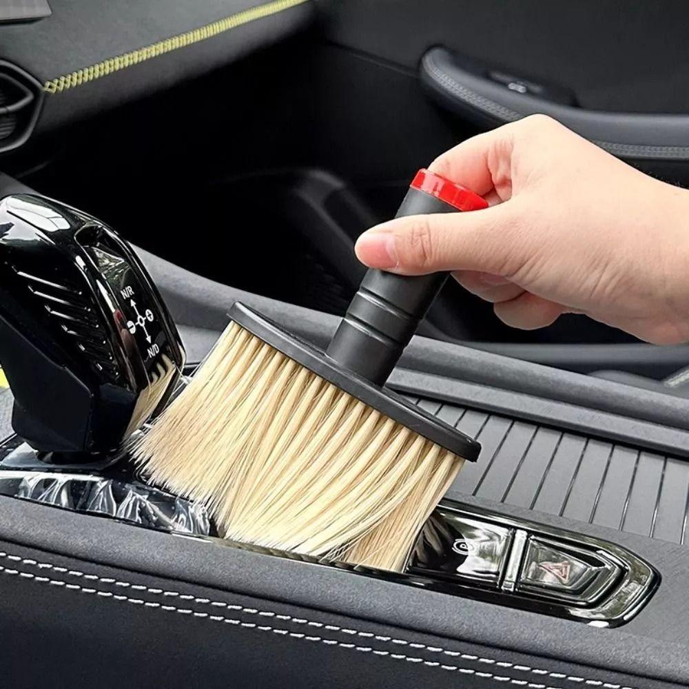 Portable Air Conditioning Outlet Brush Dual-use Keyboard Cleaning Brush New Car Dust Brush